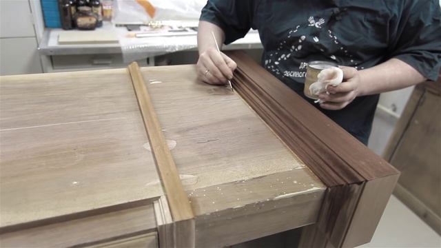 Фёдор Жильцов. Реставрация шкафа. Отделка. Часть 1.  Restoration of the cabinet.
