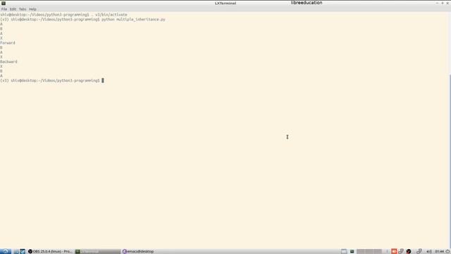 Python Multiple Inheritance