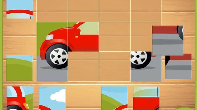 Собираем машинку. Развивающая игра для малыша смотреть онлайн