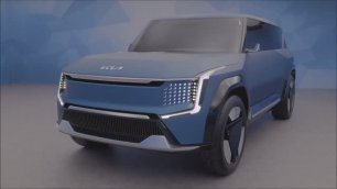 KIA Concept EV9 (2023 года) - Экстерьер, интерьер
