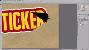 How to Create a Peeling Sticker Text Effect in Photoshop