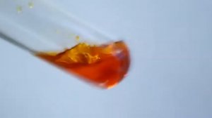 Плавление серы. Химический опыт