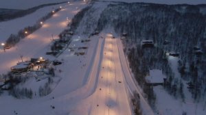 Южный склон в Мурманске. Аэрофотовидеосъемка в Мурманске с Дрона https vk.com murmansk_flight