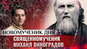 СВЯЩЕННОМУЧЕНИК МИХАИЛ ВИНОГРАДОВ / НОВОМУЧЕНИК ДНЯ