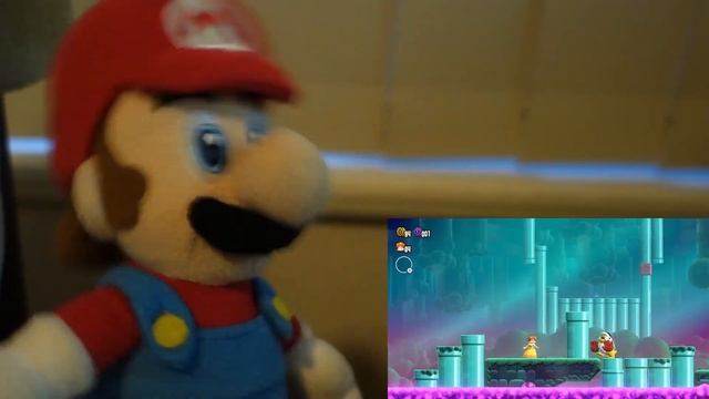 Mario Reacts to Super Mario Bros. Wonder Trailer смотреть онлайн