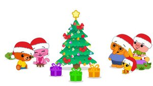 ЛУЧШИЕ РОЖДЕСТВЕНСКИЕ ПЕСНИ ДЛЯ ОЖИДАНИЯ РОЖДЕСТВА С СЕМЬЕЙ 🎄🎁🎄  Плим Плим