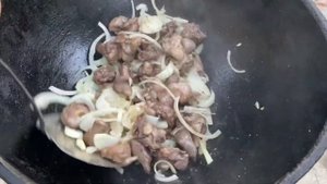 ЖИЗ - БИЗ по ДРУГОМУ | JIGAR PISHIRISH | ПЕЧЕНЬ , ПОЧКИ , СЕРДЦЕ РЕЦЕПТ | Узбекистан , БУХАРА