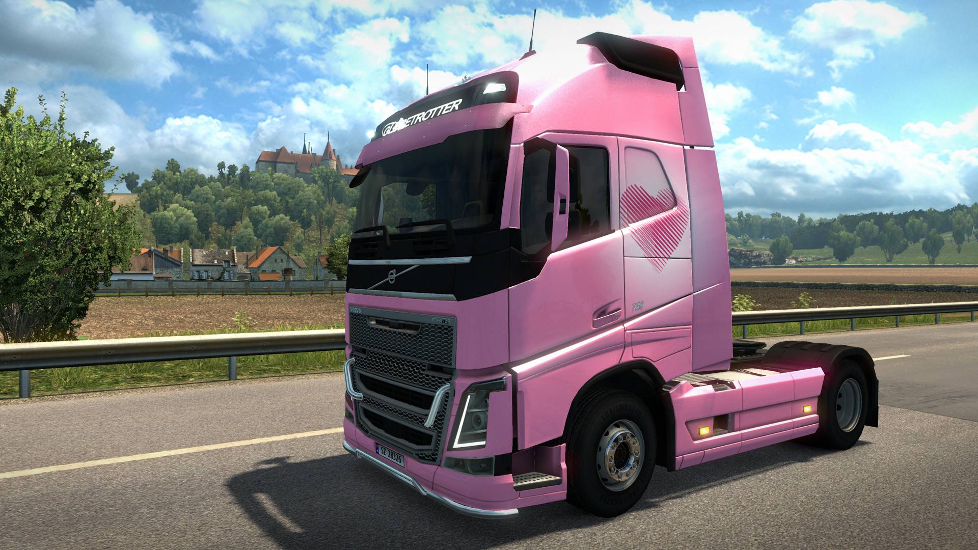 Euro Truck Simulator 2 катаюсь один смотреть онлайн