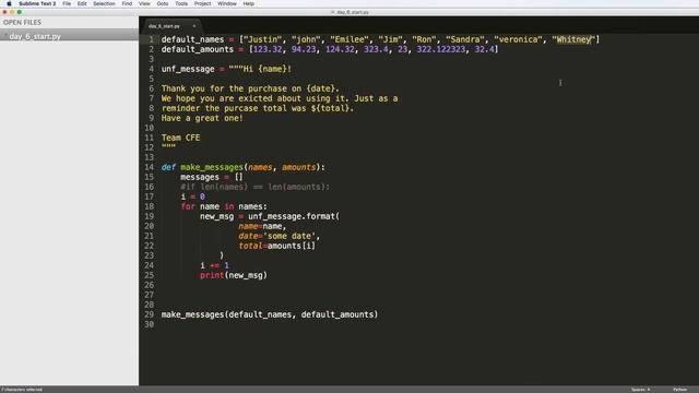 (30 Days of Python) 13-Day 6-String Formatting and Substitutions смотреть онлайн