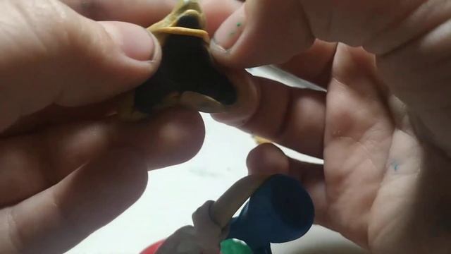 лепка Соника Exe в рамках фнф #лепкаизпластилина