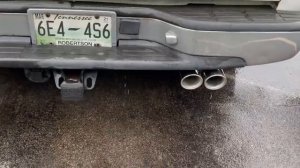 2000 Chevy Silverado 5.3 V8 DUAL EXHAUST w/ FLOWMASTER FLOW FX!