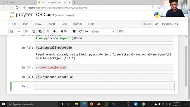 QR Generator in Python Tamil | Python Tutorial in Tamil |  Advance Python Tutorial Tamil