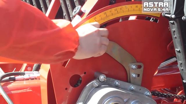 Сеялка зерновая ASTRA NOVA 5,4A (СЗ 5,4) Регулировка туковых высевающих аппаратов. Часть 3 смотреть онлайн