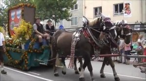 Gäubodenvolksfest Straubing Auszug  Штраубинг, фест