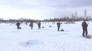 Зимняя рыбалка в Подмосковье, крх" Еганово" обзор платных водоёмов