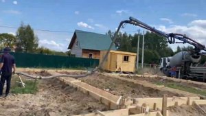 Ленточный фундамент под одноэтажного дома