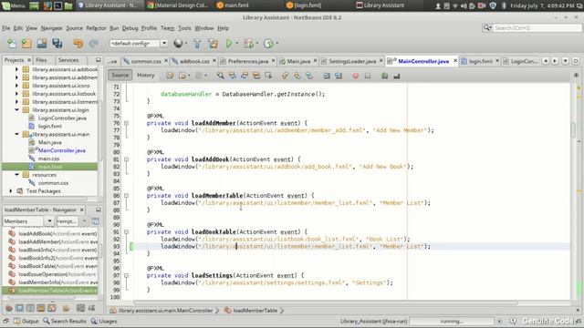 JavaFX Library Software #22 : Menu Bar updates смотреть онлайн