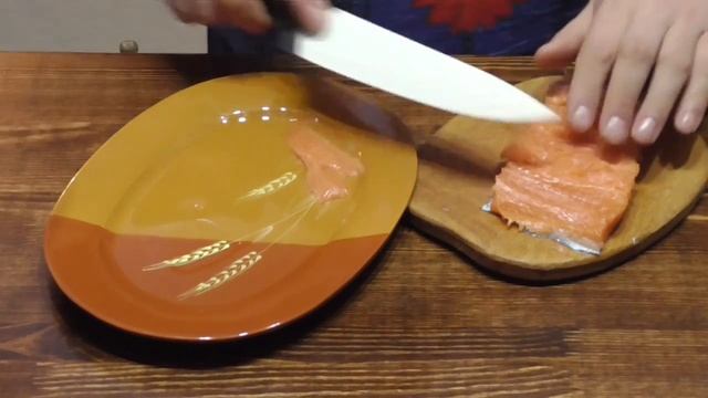 Оригинальная нарезка из красной рыбы смотреть онлайн