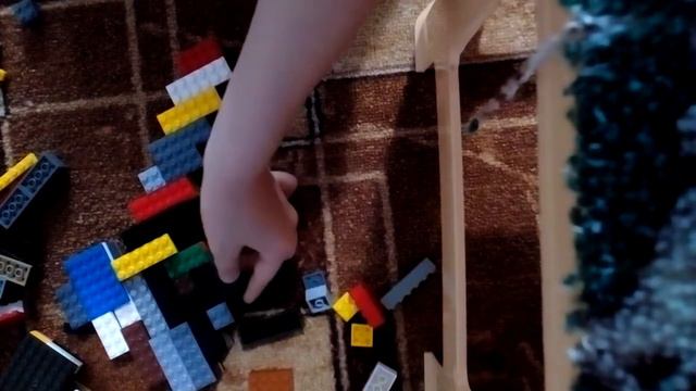 Как построить топор Minecraft из лего смотреть онлайн