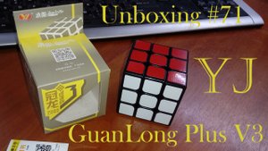 Unboxing №71 YJ GuanLong Plus v3 3x3x3 cube. Обзор