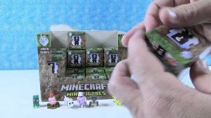 Minecraft Earth Series 19 MiniFigures Blind Box Opening | PSToyReviews