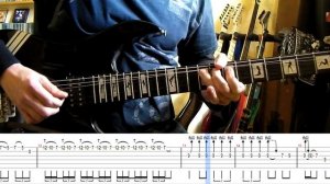 Metallica - Disposable Heroes guitar solo lesson (with tablatures and backing tracks)