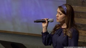 Пение «Вы не явили святости Моей…» — Олеся Колоша.