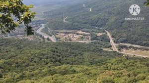 Даховская. Адыгея. Девичий камень.  Крепость Меот. Канатная дорога. Пещера желаний. Чертов палец