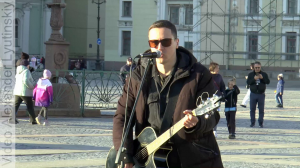 Уличные музыканты. Улица без имени - "Все, что тебя касается" (cover Звери)