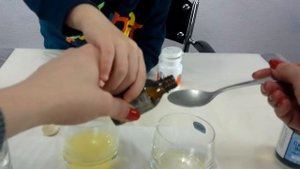 Синяя вода! Химический опыт для детей.Вlue water!!!