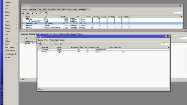 Mikrotik Ethernet over IP (EOIP) tunnel смотреть онлайн