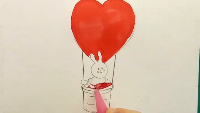 How to draw a bunny/Как нарисовать зайчика