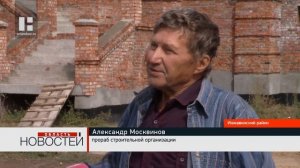 В поселке Инжавино Тамбовской области общими усилиями возводят новый храм