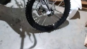 Впечатления о ZUUMAV FX CR300NC, вес мотоцикла, загнул 2 обода.