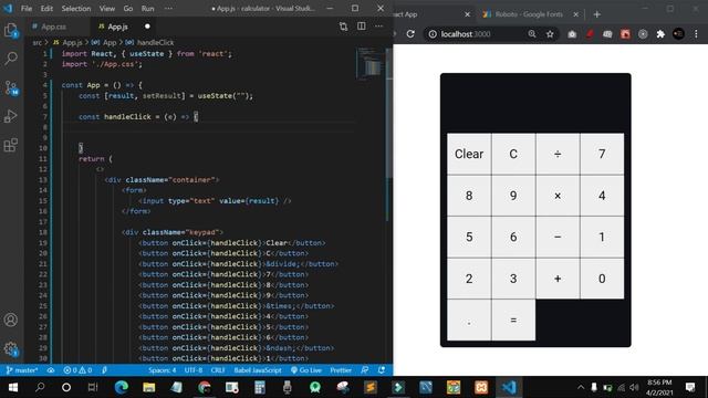 ReactJS Calculator App | Simple ReactJs Calculator смотреть онлайн