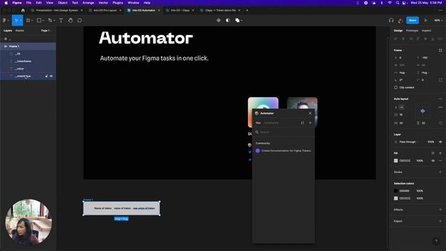 How to automate your Design Tokens documentation in Figma with Figma Tokens and Automator смотреть онлайн