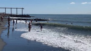 13.10.2023. Погода в Сочи в октябре. Смотри на Чёрное море каждый день.