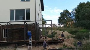 Терраса своими руками