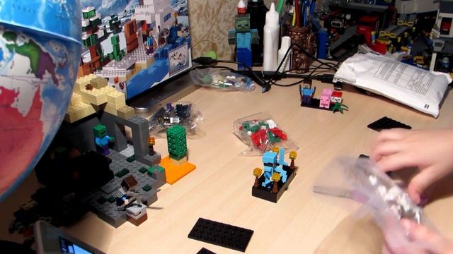 Собираю мини фигурки LEGO Minecraft смотреть онлайн