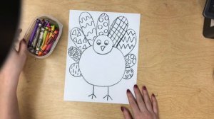 Turkey Guided Drawing