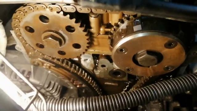 Форд Мондео 4, 2.3, 160 л.с. с фазорегулятором.  Замена цепи ГРМ.