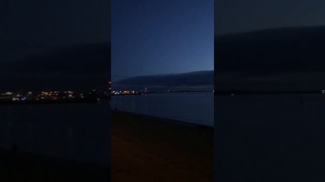 Вечерний Бремерхафен Германия