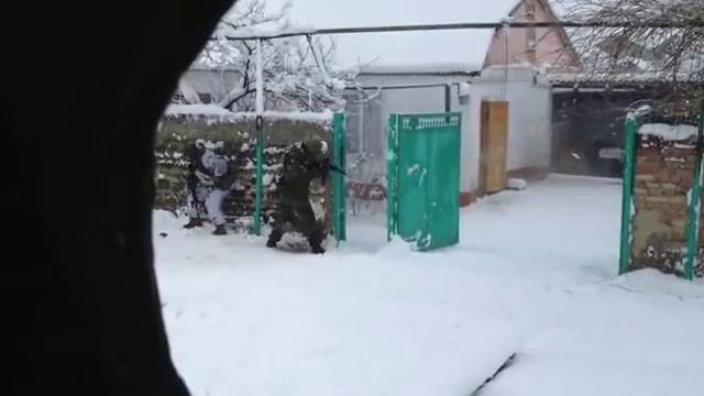SOBR & OMON "Zubr". Dagestan. Winter. in action 2014 Part1 смотреть онлайн