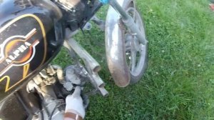 Купил себе мопед "Альфа"!