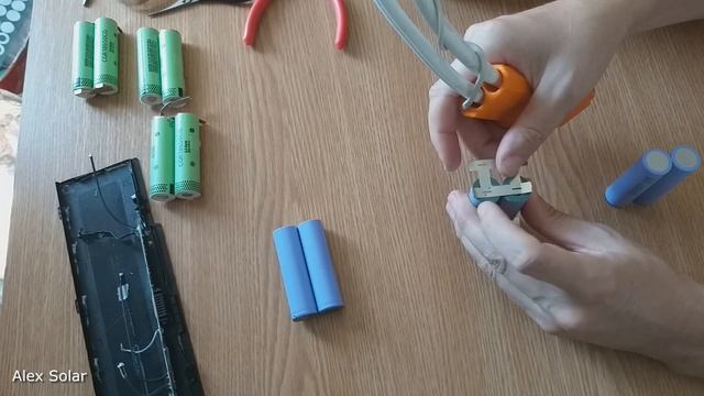 Аккумулятор ноутбука ремонт замена элементов 18650