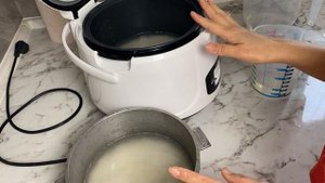 Как сварить РИС на гарнир. Паби по корейски. Готовим рис с горохом в кострюле, в казане, в рисоварк