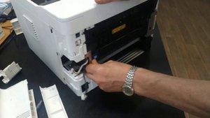 снятие фьюзера на kyocera Р-М 2ХХХ