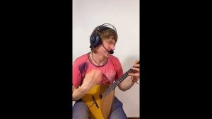 Миллион алых роз_ на балалайке соло. Андрей Матвеев. Живой звук.