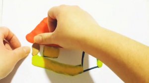 Учимся лепить Лепка из пластилина для детей Домик из пластилина Поделки из пластилина
