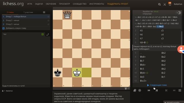 Шахматные этюды Михаила Зинара с решением